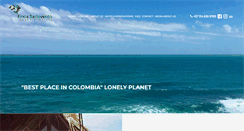 Desktop Screenshot of fincabarlovento.com